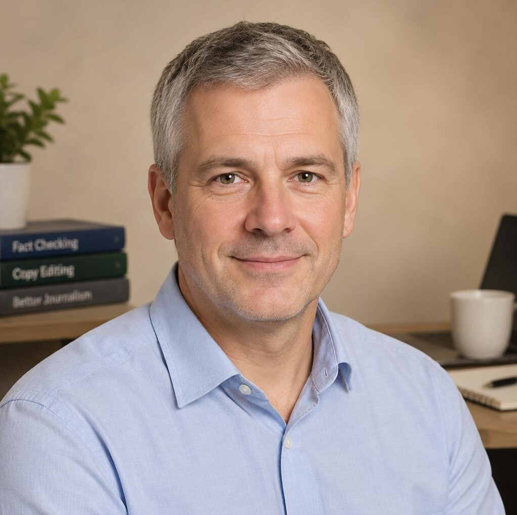Portrait of a man in a shirt looking at the camera