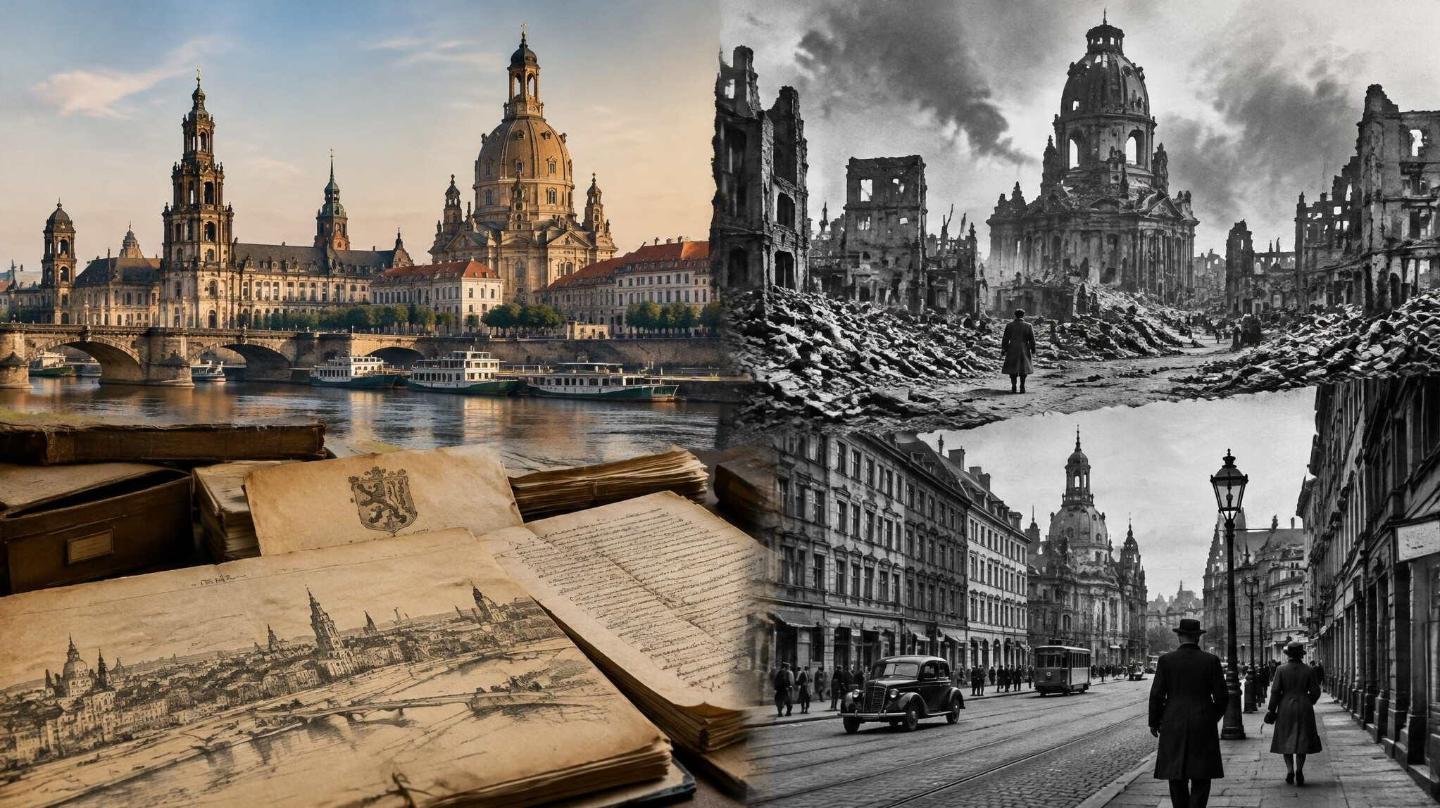historical dresden buildings