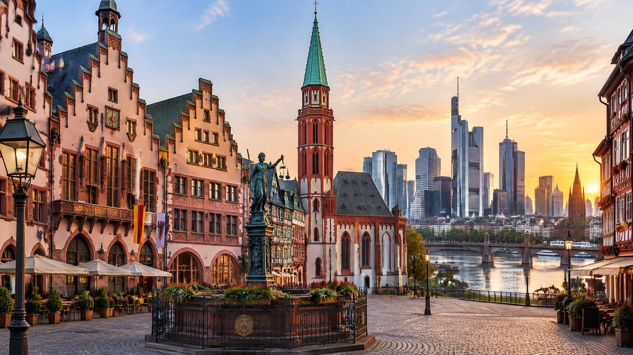 frankfurt old town historical